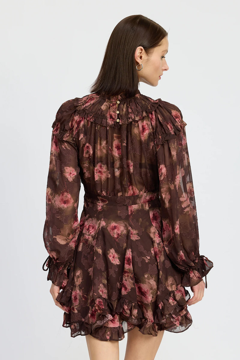 JORDANNA DRESS - MINI FEATHER