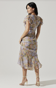 Lilac Celestine Dress