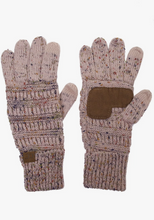 Load image into Gallery viewer, Cable Confetti Smart Tip Gloves