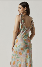 Load image into Gallery viewer, Mint Pink Floral Sorbae Dress