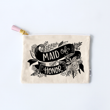 Load image into Gallery viewer, Maid Of Honor Zippered Pouch