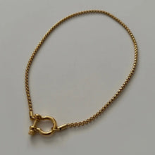 Load image into Gallery viewer, Horseshoe Carabiner Necklace