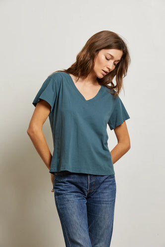 Hendrix T Shirt by perfectwhitetee in Slate