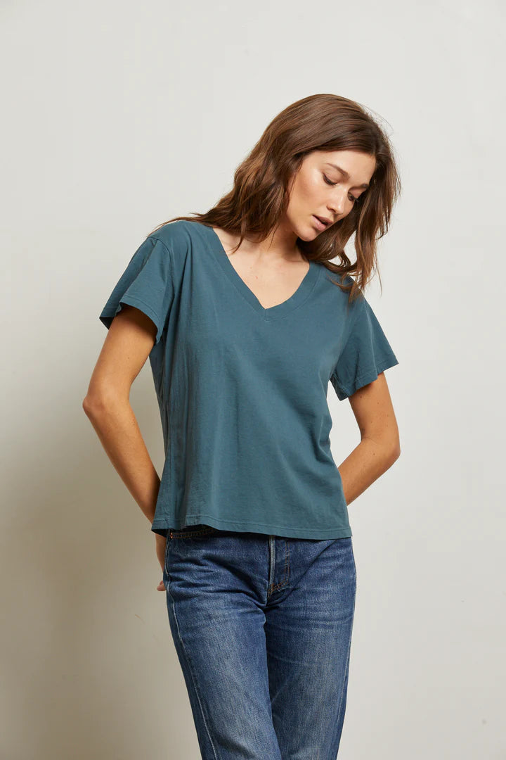 Hendrix T Shirt by perfectwhitetee in Slate