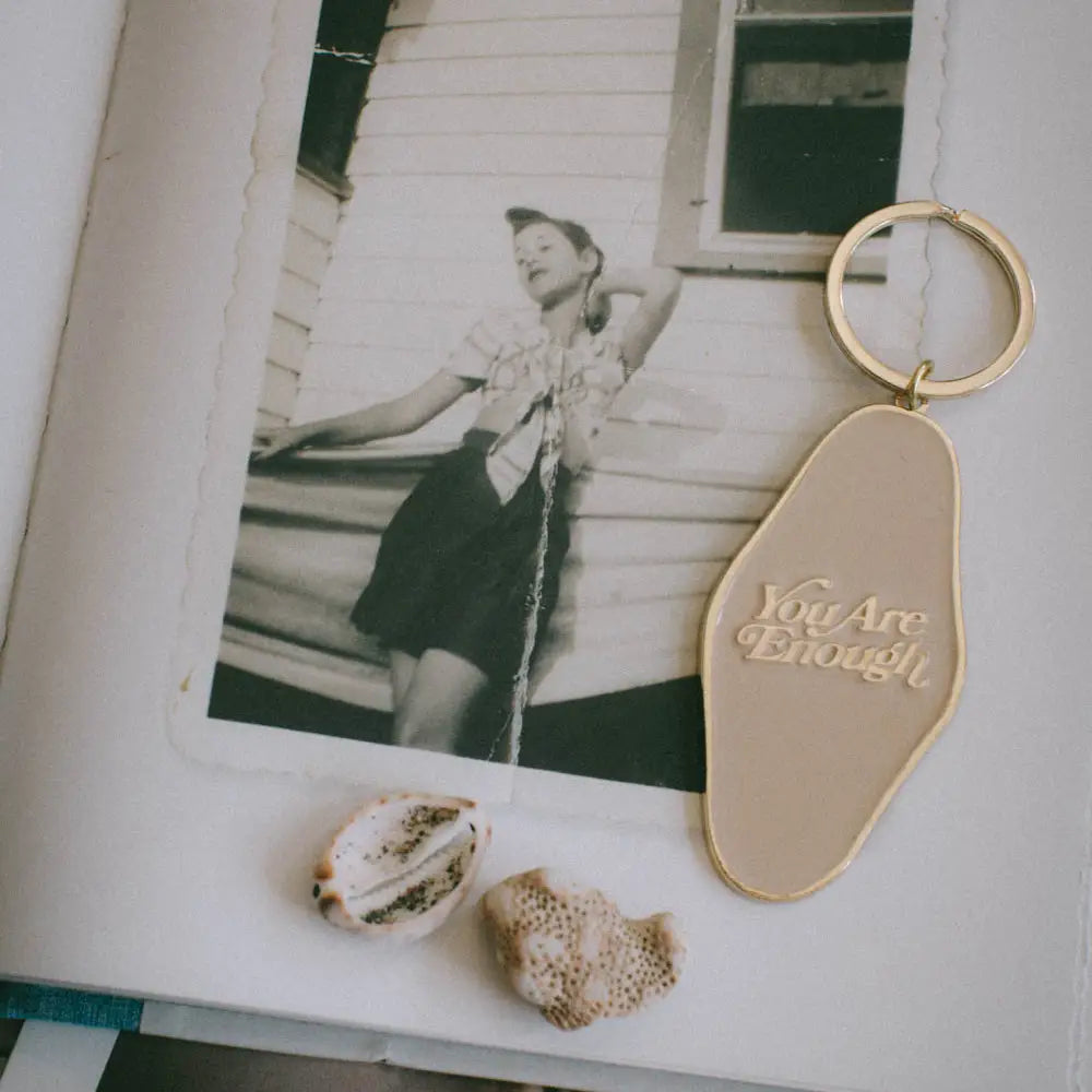 You Are Enough Keychain