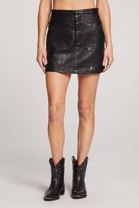 Asteria Black Star Mini Skirt