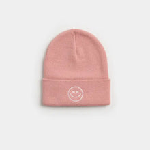 Load image into Gallery viewer, Mad Hatter Youth Smiley Cuff Beanie