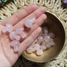 Load image into Gallery viewer, Rose Quartz Mini Mushroom