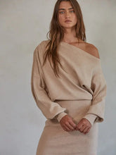 Load image into Gallery viewer, Loreen Sweater Mini Dress