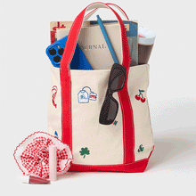 Load image into Gallery viewer, Boston Icons Tote Small