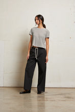 Load image into Gallery viewer, Harley T Shirt by perfectwhitetee in ivory/black stripe