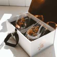 Load image into Gallery viewer, Delft Stemless Wine Glasses