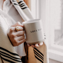 Load image into Gallery viewer, Love you Stoneware Mug