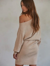 Load image into Gallery viewer, Loreen Sweater Mini Dress