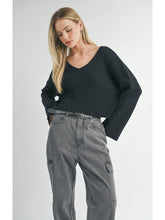 Load image into Gallery viewer, Julia V Neck Sweater