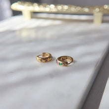 Load image into Gallery viewer, Jade Hoops
