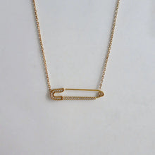 Load image into Gallery viewer, Safety Pin Necklace
