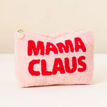 Load image into Gallery viewer, Mama Claus teddy pouch