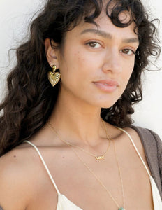 Heart of Gold Earrings