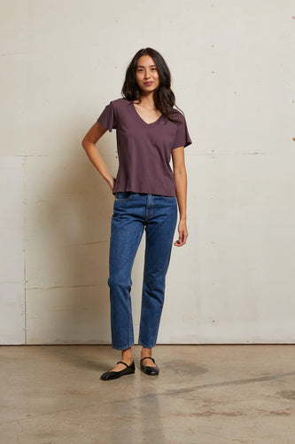 Hendrix T Shirt by perfectwhitetee in Plum