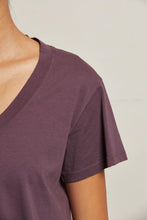 Load image into Gallery viewer, Hendrix T Shirt by perfectwhitetee in Plum