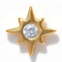 Load image into Gallery viewer, Star Bright Flat Back Earring (Single)