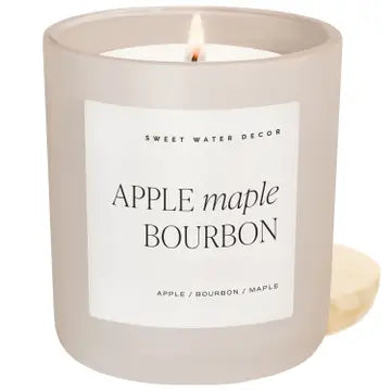Apple Maple Bourbon Candle