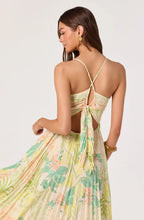 Load image into Gallery viewer, The Blythe Dress in Green Peach