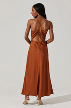 Load image into Gallery viewer, Bonney Rhinestone Maxi Slip Dress