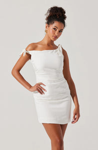 Lora Off-Shoulder Mini Dress