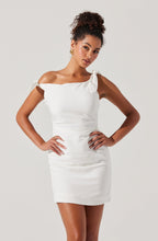 Load image into Gallery viewer, Lora Off-Shoulder Mini Dress