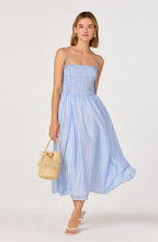 Load image into Gallery viewer, Lahela Smocked Midi Dress