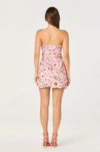 Load image into Gallery viewer, Julisa Embroidered Floral Strapless Mini Dress