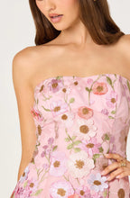 Load image into Gallery viewer, Julisa Embroidered Floral Strapless Mini Dress