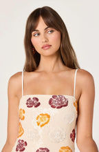 Load image into Gallery viewer, Abelia Sequined Floral Mini Dress