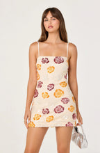 Load image into Gallery viewer, Abelia Sequined Floral Mini Dress