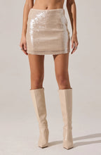 Load image into Gallery viewer, Darby Sequin Mini Skirt