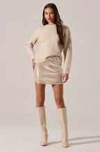 Load image into Gallery viewer, Darby Sequin Mini Skirt