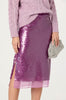 Shirin Sequin Pencil Skirt