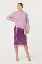 Load image into Gallery viewer, Shirin Sequin Pencil Skirt
