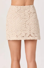 Load image into Gallery viewer, Medina Crochet Mini Skirt