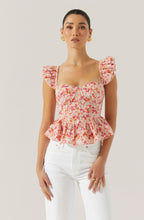 Load image into Gallery viewer, Baylin Top in Pink Floral