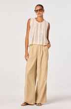Load image into Gallery viewer, Alisa Embroidered Eyelet High-Low Top