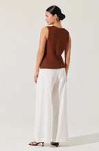 Load image into Gallery viewer, Taimi Crochet Sweater Vest