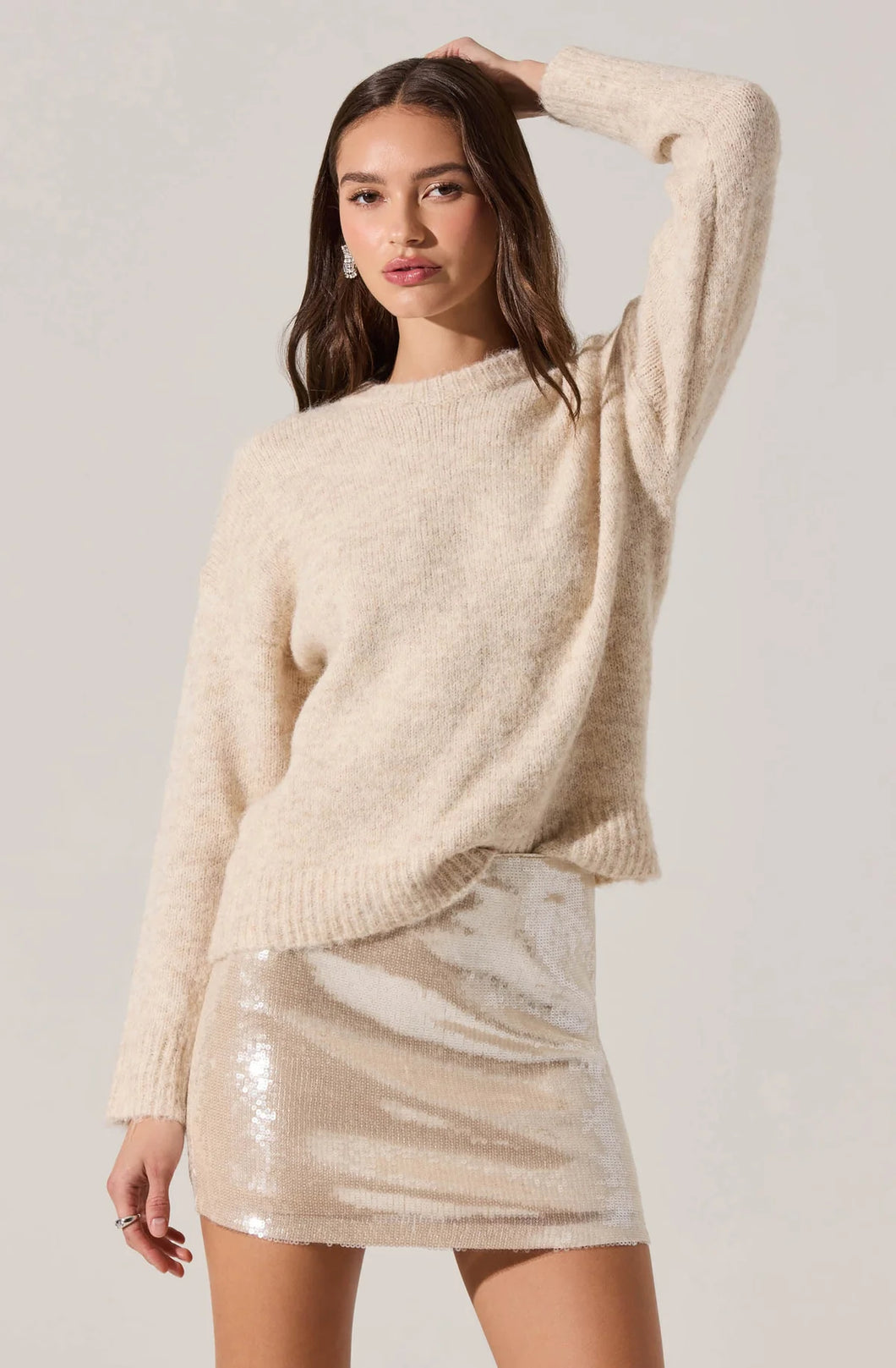 Selbie Brushed Knit Sweater