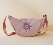 Load image into Gallery viewer, Nylon Sling Bag - 90s Lilac, front