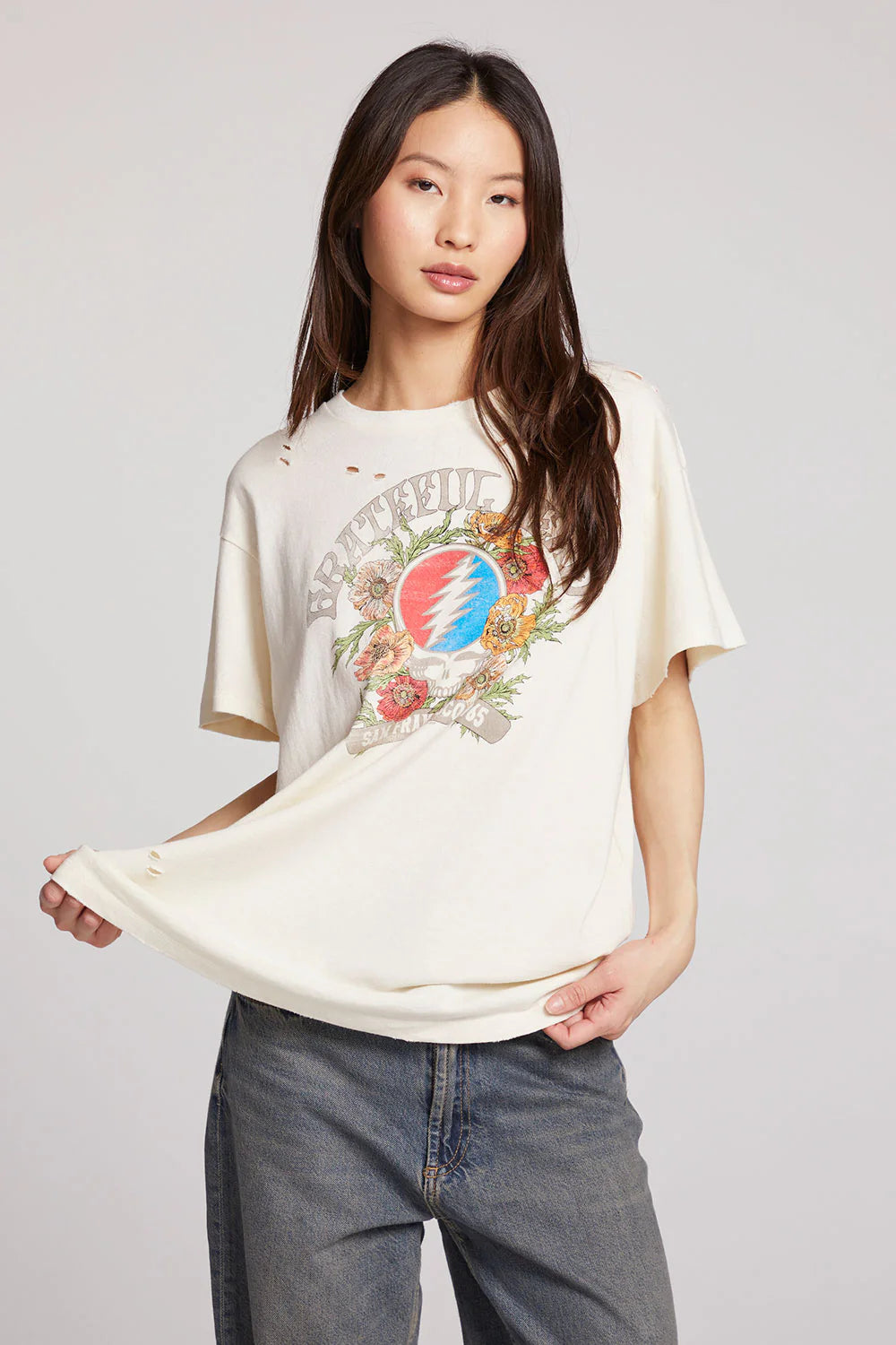 Grateful Dead Floral Stealie Tee