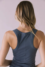 Load image into Gallery viewer, Bliss Future Gray Midi Dress