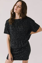 Load image into Gallery viewer, Davis True Black Tee