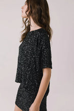 Load image into Gallery viewer, Davis True Black Tee
